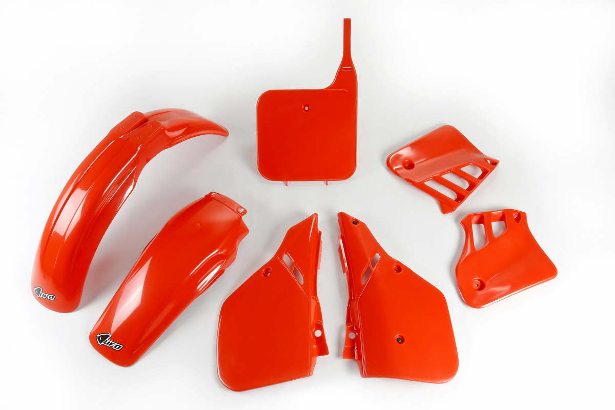 Plastic Kit OEM Color 87 for Honda CR 125 (1987-88) - REPLICA PLASTICS - HOKIT099-999 - Ufo Plast