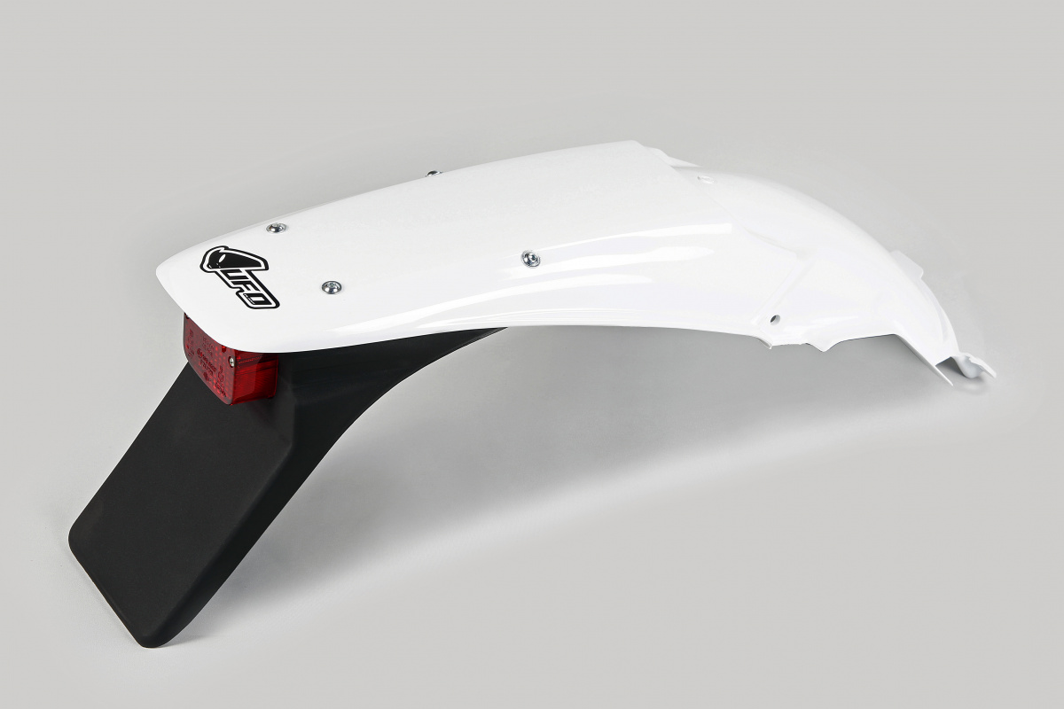 Rear Fender white for Honda CR 125 (1998-99) - CR 250 (1997-99) - REPLICA PLASTICS - HO03603-041 - Ufo Plast