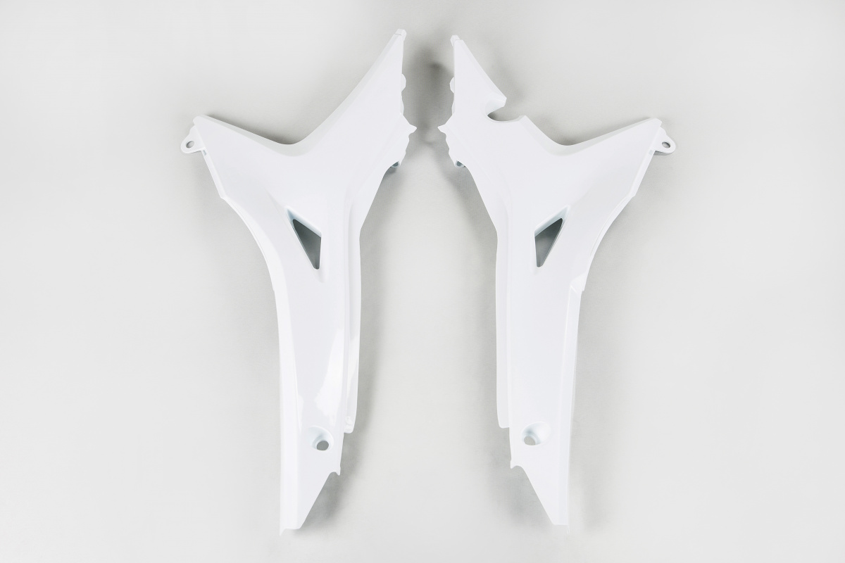 Airbox Cover white for Honda CRF 250R (2014-17) - CRF 450R (2013-16) - REPLICA PLASTICS - HO04668-041 - Ufo Plast