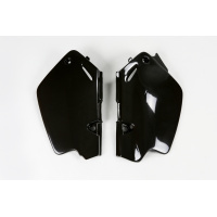 Side Panels black for Honda CR 80 (1996-02) - REPLICA PLASTICS - HO03626-001 - Ufo Plast