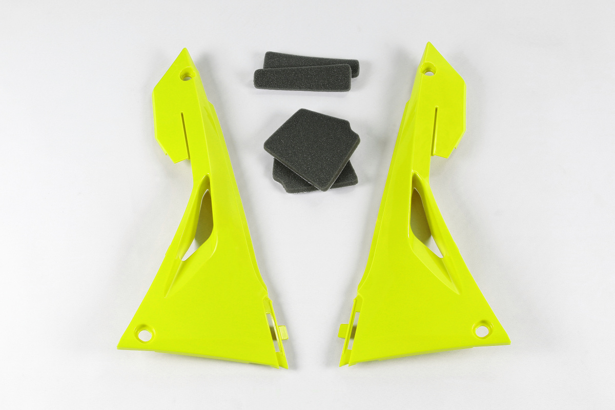 Airbox Cover neon yellow for Honda CRF 250R (2018-21) - CRF 450R (2017-20) - CRF 250RX (2019-21) - CRF 450RX (2017-20) - REPL...