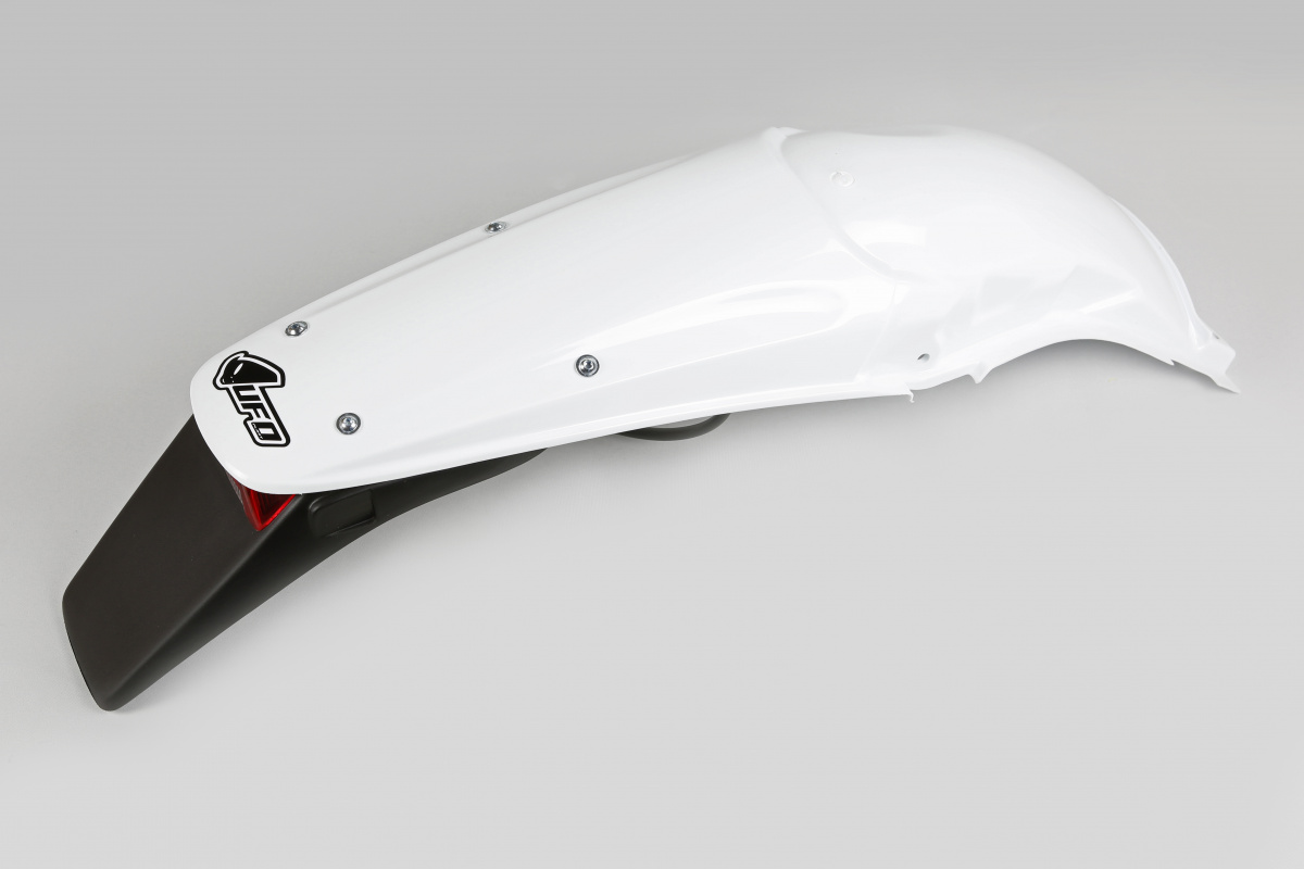 Rear fender / Enduro - white 041 - Honda - REPLICA PLASTICS - HO03668-041 - UFO Plast