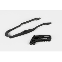 Chain Guide + Swingarm Chain Slider black for Honda CRF 250X - CRF 450X - CR 125 - CR 250 - CRF 250R - CRF 450R - REPLICA PLA...