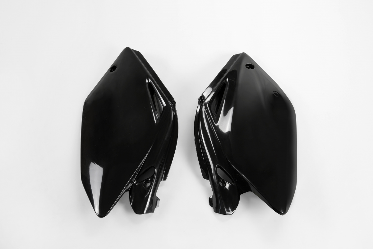 Side Panels black for Honda CRF 250R (2004-05) - REPLICA PLASTICS - HO03635-001 - Ufo Plast