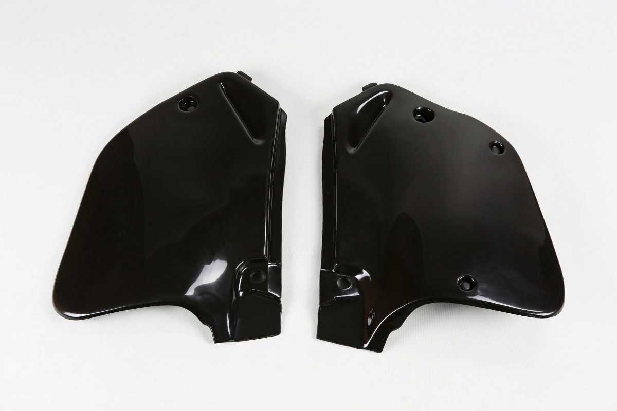 Side Panels black for Honda CR 125 (1993-94) - CR 250 (1992-94) - REPLICA PLASTICS - HO02654-001 - Ufo Plast