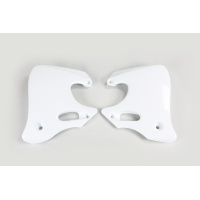 Radiator Covers white for Honda CR 125 (1993-94) - CR 250 (1992-94) - REPLICA PLASTICS - HO02653-041 - Ufo Plast