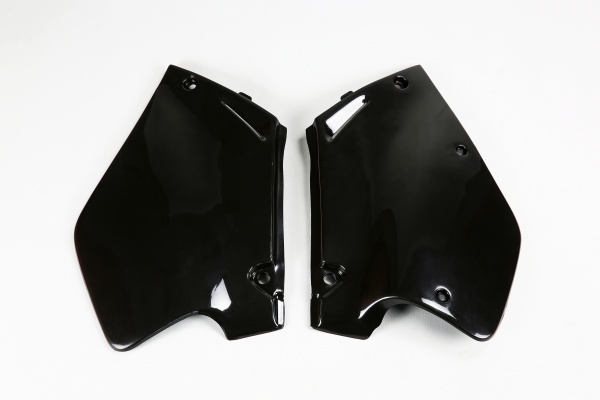 Side Panels black for Honda CR 125 (1995-97) - CR 250 (1995-96) - REPLICA PLASTICS - HO02673-001 - Ufo Plast