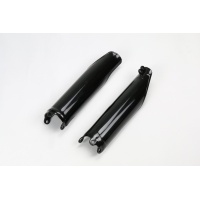 Fork slider protectors - black - Honda - REPLICA PLASTICS - HO04640-001 - UFO Plast