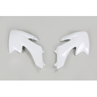 Radiator Covers white for Honda CRF 50 (2004-25) - REPLICA PLASTICS - HO03643-041 - Ufo Plast