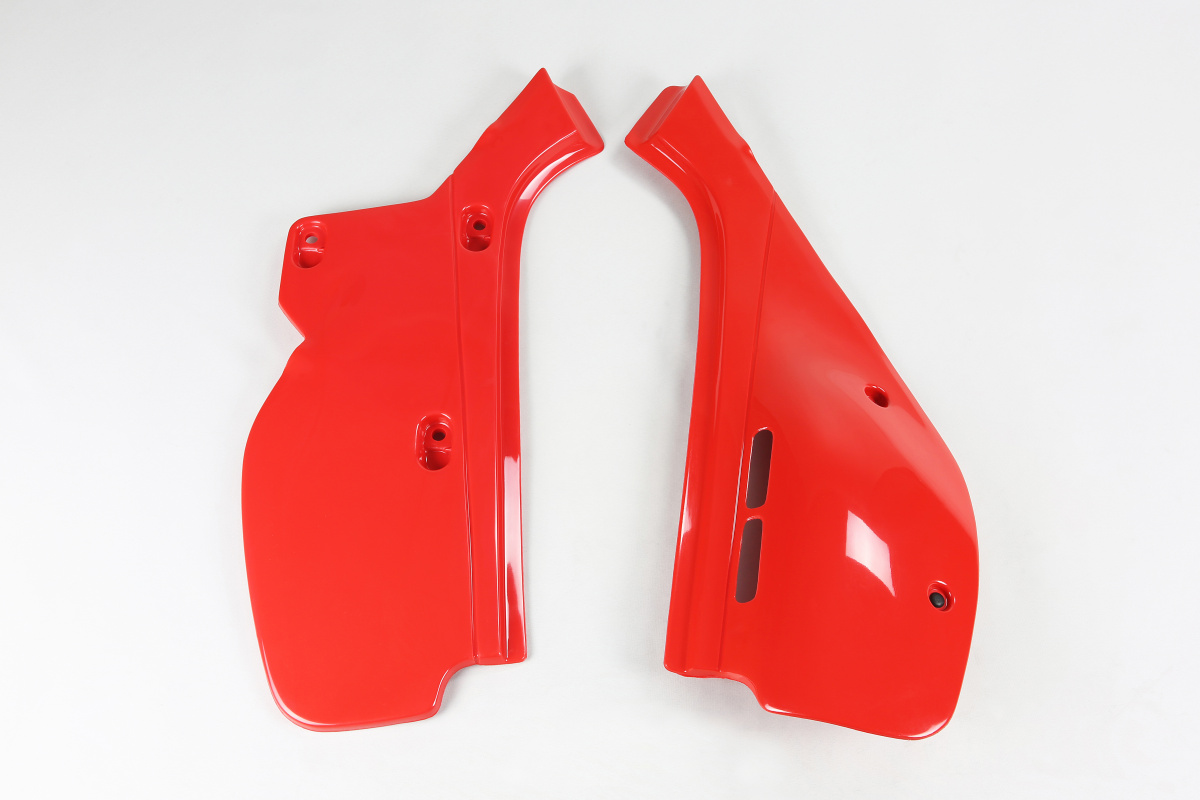 Side Panels red for Honda XR 600 (1988-02) - REPLICA PLASTICS - HO02639-069 - Ufo Plast