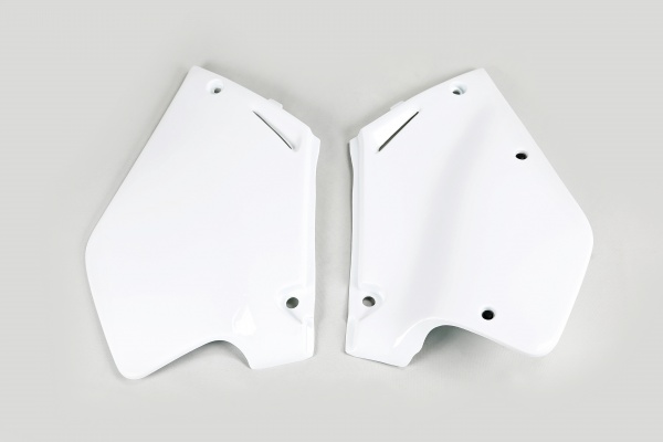 Side Panels white for Honda CR 125 (1995-97) - CR 250 (1995-96) - REPLICA PLASTICS - HO02673-041 - Ufo Plast