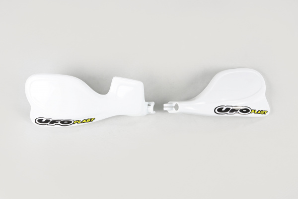 Handguards white for Honda CR 125 (1997-03) - CR 250 (1997-03) - CR 500 (1997-03) - REPLICA PLASTICS - HO03605-041 - Ufo Plast