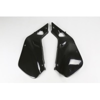 Side Panels black for Honda CR 125 (1998-99) - CR 250 (1997-99) - REPLICA PLASTICS - HO03602-001 - Ufo Plast