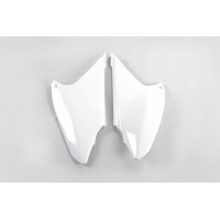 Side Panels white for Honda CRF 230 (2006-14) - REPLICA PLASTICS - HO04651-041 - Ufo Plast