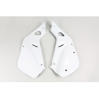 Side Panels white for Honda CR 125 (1998-99) - CR 250 (1997-99) - REPLICA PLASTICS - HO03602-041 - Ufo Plast