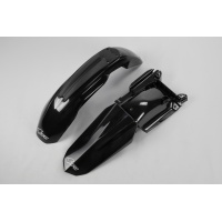 Fenders Kit black for Husqvarna TC 250 (2008-13) - TC 125 (2008-13) - REPLICA PLASTICS - HUFK607-001 - Ufo Plast