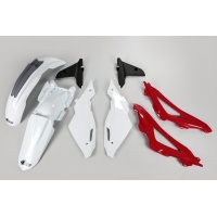 Plastic Kit OEM Color for Husqvarna CR 125 (2009-13) - REPLICA PLASTICS - HUKIT611-999 - Ufo Plast