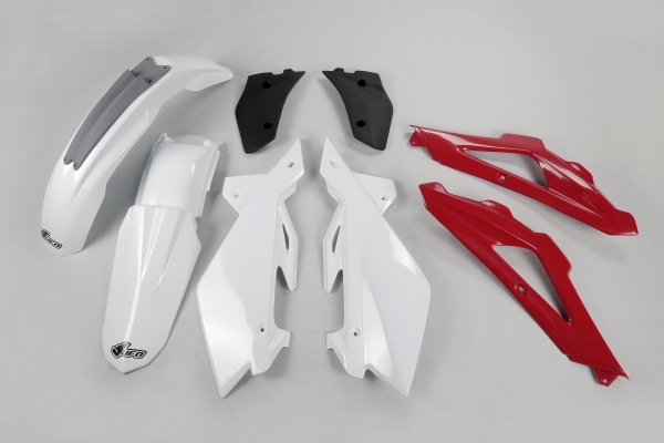 Plastic Kit OEM Color for Husqvarna CR 250 (2009-13) - REPLICA PLASTICS - HUKIT608-999 - Ufo Plast