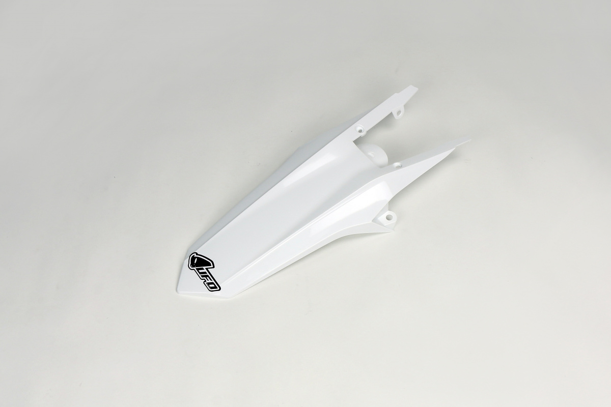 Rear Fender white for Husqvarna TC 250 - TC 125 - FC 250 - FC 350 - FC 450 - TC 300 - REPLICA PLASTICS - HU03351-041 - Ufo Plast