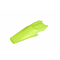 Rear fender / With pins - neon yellow - Husqvarna - REPLICA PLASTICS - HU03399-DFLU - UFO Plast