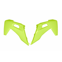 Radiator Covers neon yellow for Husqvarna TC 250 - TE 250 - TC 125 - FC 250 - FE 250 - TE 300 - FC 350 - FE 350 - FC 450 - F....