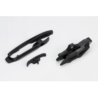 Chain Guide + Swingarm Chain Slider black for Husqvarna TC 250 - TE 250 - TC 125 - TE 125 - FC 250 - FE 250 - TE 300 - FC 35....