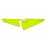 Side panels - neon yellow - Husqvarna - REPLICA PLASTICS - HU03397-DFLU - UFO Plast