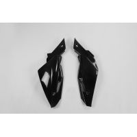 Side Panels black for Husqvarna TC 250 (2008-13) - TE 250 (2008-13) - TC 310 (2008-13) - TE 310 (2008-13) - REPLICA PLASTICS ...