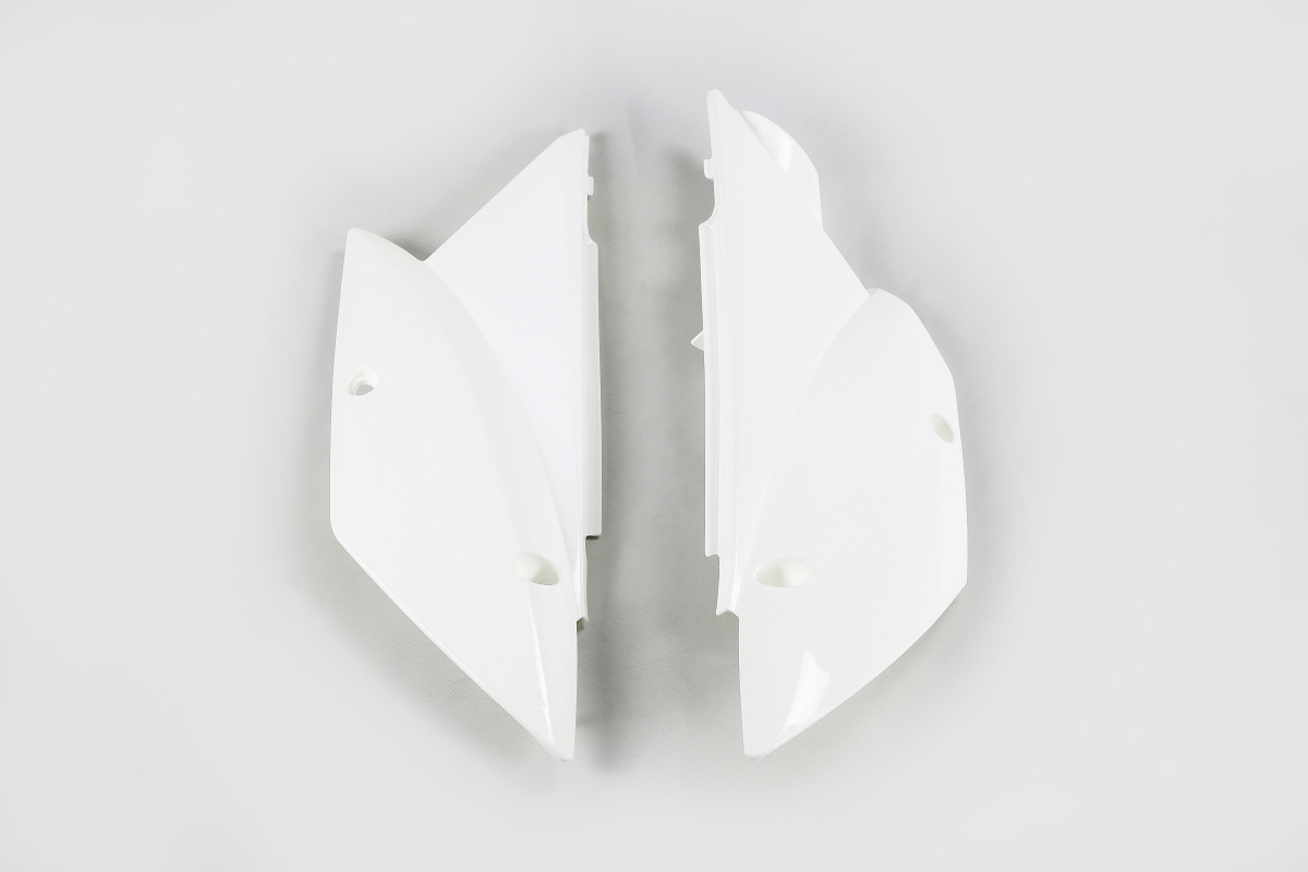 Side panels - white 047 - Kawasaki - REPLICA PLASTICS - KA04717-047 - UFO Plast