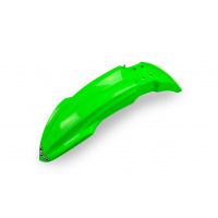 Front fender - neon green - Kawasaki - REPLICA PLASTICS - KA04726-AFLU - UFO Plast