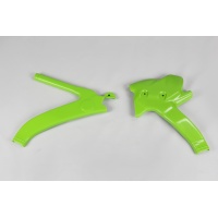 Frame Guard green for Kawasaki KX 125 (1994-98) - KX 250 (1994-98) - REPLICA PLASTICS - KA02772-026 - Ufo Plast