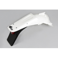 Rear fender / Enduro - white 047 - Kawasaki - REPLICA PLASTICS - KA03724-047 - UFO Plast