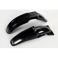 Fenders Kit black for Suzuki RM 125 (1996-00) - RM 250 (1996-00) - REPLICA PLASTICS - SUFK400-001 - Ufo Plast