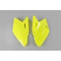 Side panels - neon yellow - Suzuki - REPLICA PLASTICS - SU04918-DFLU - UFO Plast