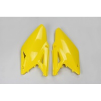 Side Panels yellow for Suzuki RMZ 450 (2008-17) - REPLICA PLASTICS - SU04918-102 - Ufo Plast