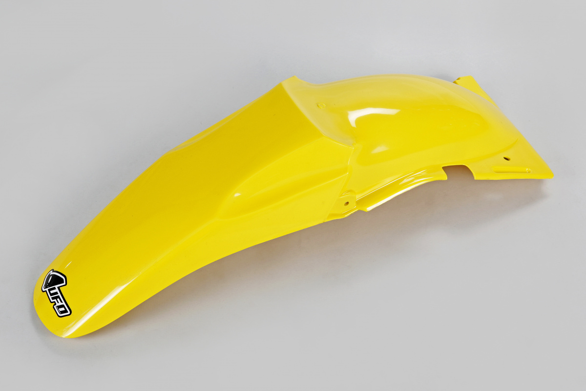 Rear Fender yellow for Suzuki RM 125 (1996-00) - RM 250 (1996-00) - REPLICA PLASTICS - SU02957-101 - Ufo Plast