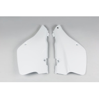 Side Panels white for Suzuki RM 250 (1989-92) - REPLICA PLASTICS - SU02907-041 - Ufo Plast