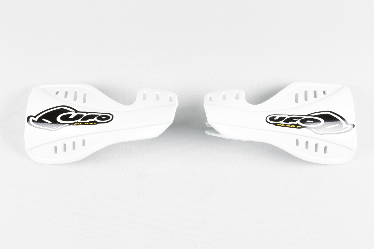 Mixed spare parts / Handguards - white 041 - Suzuki - REPLICA PLASTICS - SU03914-041 - UFO Plast