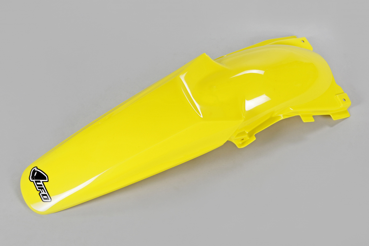 Rear Fender yellow for Suzuki RMZ 250 (2004-06) - REPLICA PLASTICS - SU03934-102 - Ufo Plast