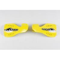 Mixed spare parts / Handguards - yellow 102 - Suzuki - REPLICA PLASTICS - SU03914-102 - UFO Plast