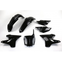 Plastic Kit black for Yamaha YZ 125 (2015-21) - YZ 250 (2015-21) - REPLICA PLASTICS - YAKIT319-001 - Ufo Plast