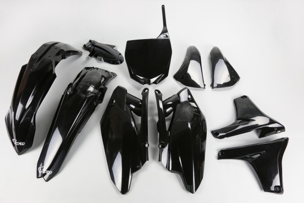 Plastic Kit black for Yamaha YZF 450 (2011-13) - REPLICA PLASTICS - YAKIT311-001 - Ufo Plast