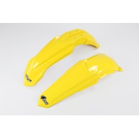 Fenders Kit yellow for Yamaha YZ 125 (2002-14) - YZ 250 (2002-14) - REPLICA PLASTICS - YAFK312-101 - Ufo Plast