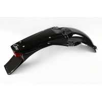 Rear Fender black for Yamaha YZ 125 (1996-01) - YZ 250 (1996-01) - REPLICA PLASTICS - YA03800-001 - Ufo Plast