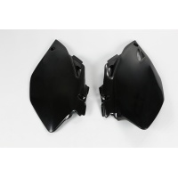 Side Panels black for Yamaha YZF 250 (2006-09) - YZF 450 (2006-09) - REPLICA PLASTICS - YA03883-001 - Ufo Plast