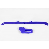 Chain guide+swingarm chain slider - blue 089 - Yamaha - REPLICA PLASTICS - YA04804-089 - UFO Plast