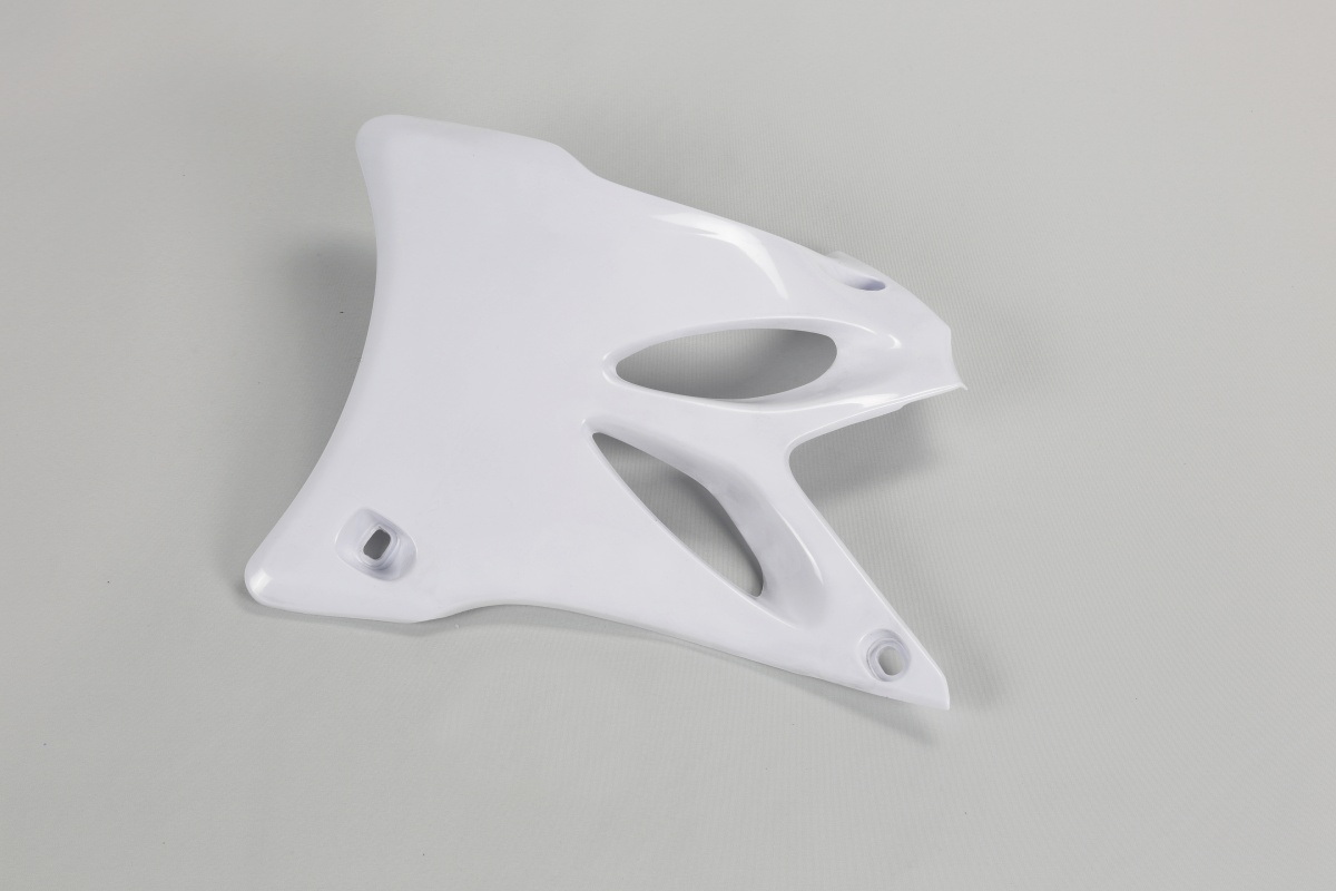 Radiator Covers white for Yamaha YZ 80 (2002) - YZ 85 (2002-14) - REPLICA PLASTICS - YA03855-046 - Ufo Plast