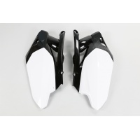 Side panels - white 046 - Yamaha - REPLICA PLASTICS - YA04819-046 - UFO Plast