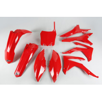 Plastic Kit red for Honda CRF 250R (2014-17) - CRF 450R (2013-16) - REPLICA PLASTICS - HOKIT121-070 - Ufo Plast