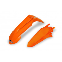 Fenders Kit orange for Ktm EXC 125/XC W125 - EXC 150/XC W150 / XC W150TPI - EXC 250/XC W250 - EXC-F 250/XCF W250 - EXC 300/X....